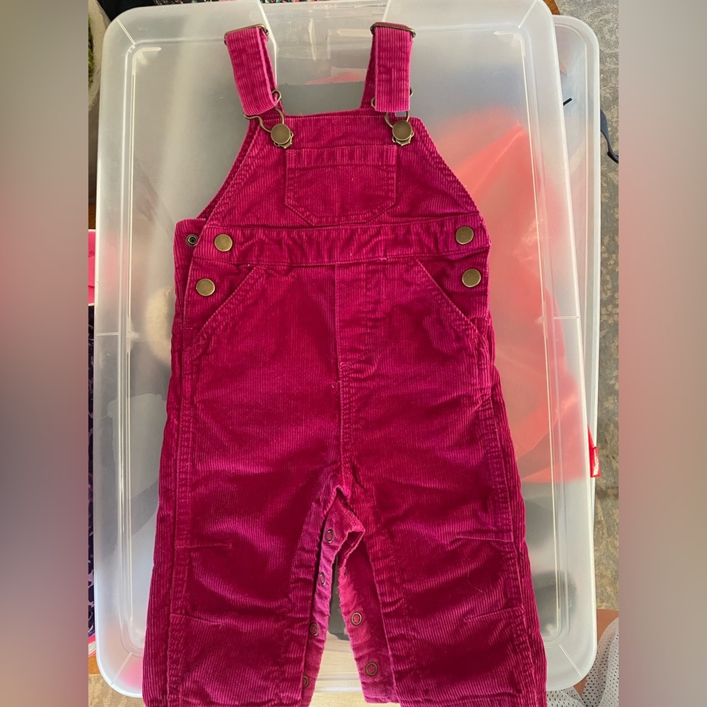 Hanna Andersson Corduroy overalls